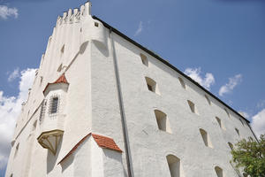 Bild vergr&ouml;&szlig;ern: Das alte Schloss, der Herzogskasten war im 13. Jahrhundert Bestandteil der Stadtbefestigung.
