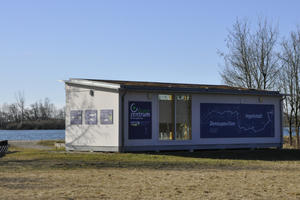 Bild vergr&ouml;&szlig;ern: Der Donaupavillon des Auenzentrums