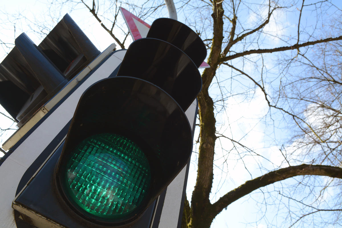 Gr&uuml;ne Ampel