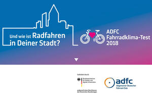 Bild vergr&ouml;&szlig;ern: Logo Fahrradklima-Test 2018