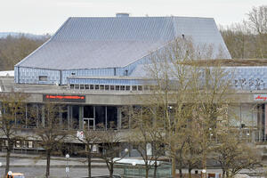 Bild vergr&ouml;&szlig;ern: Der H&auml;mer-Bau: Heimat von Stadttheater und Festsaal