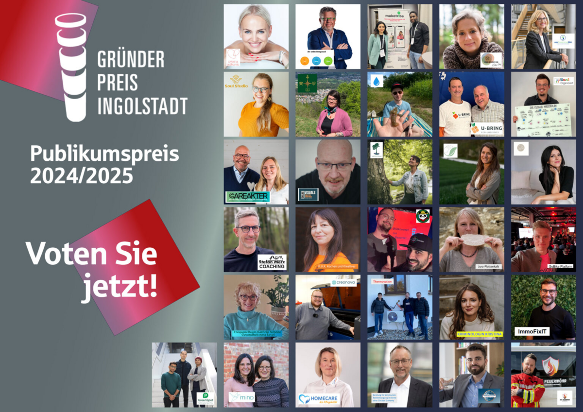 Publikumspreis - Gr&uuml;nderpreis Ingolstadt