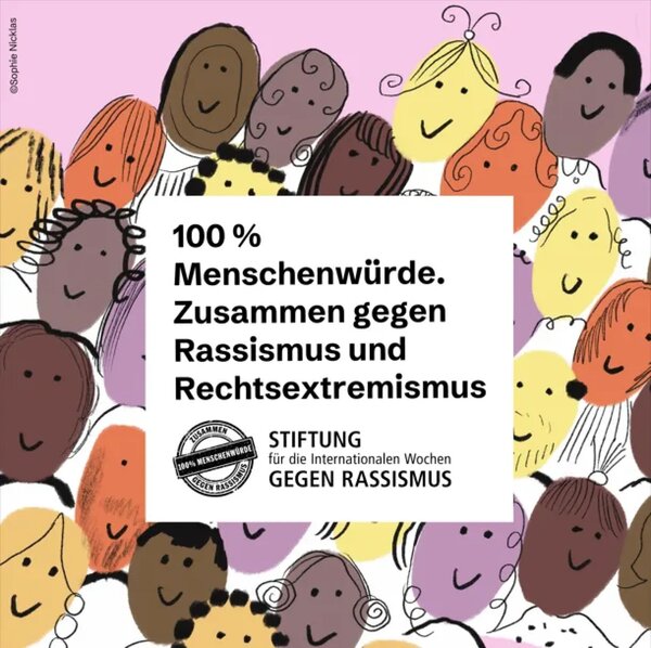 Bild vergr��ern: Internationale Wochen gegen Rassismus 2026