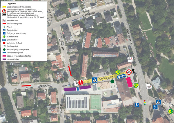 Bild vergr&ouml;&szlig;ern: &Uuml;bersichtsplan an der Grundschule an der M&uuml;nchener Stra&szlig;e