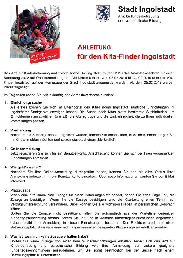 Bild vergr��ern: Anleitung Kita-Finder