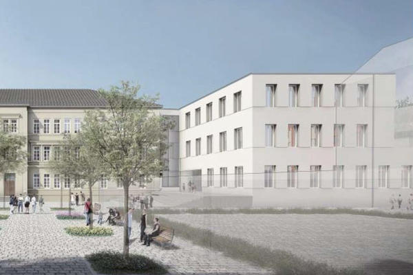 Bild vergr��ern: Visualisierung Generalsanierung Reuchlin Gymnasium