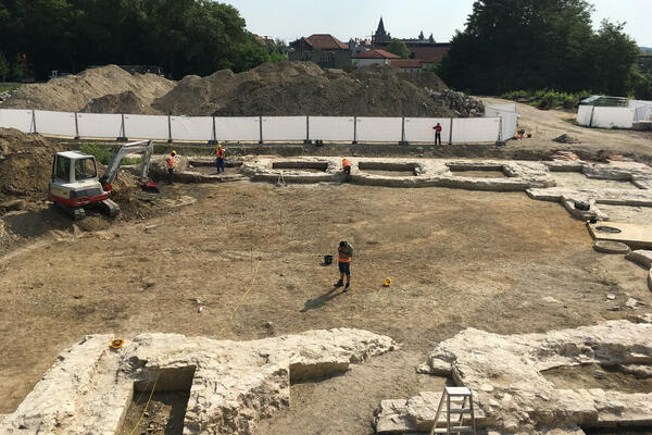 Grabungsarbeiten