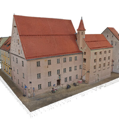 Bild vergr&ouml;&szlig;ern: 3D-Vermessung mittels einer Punktwolke