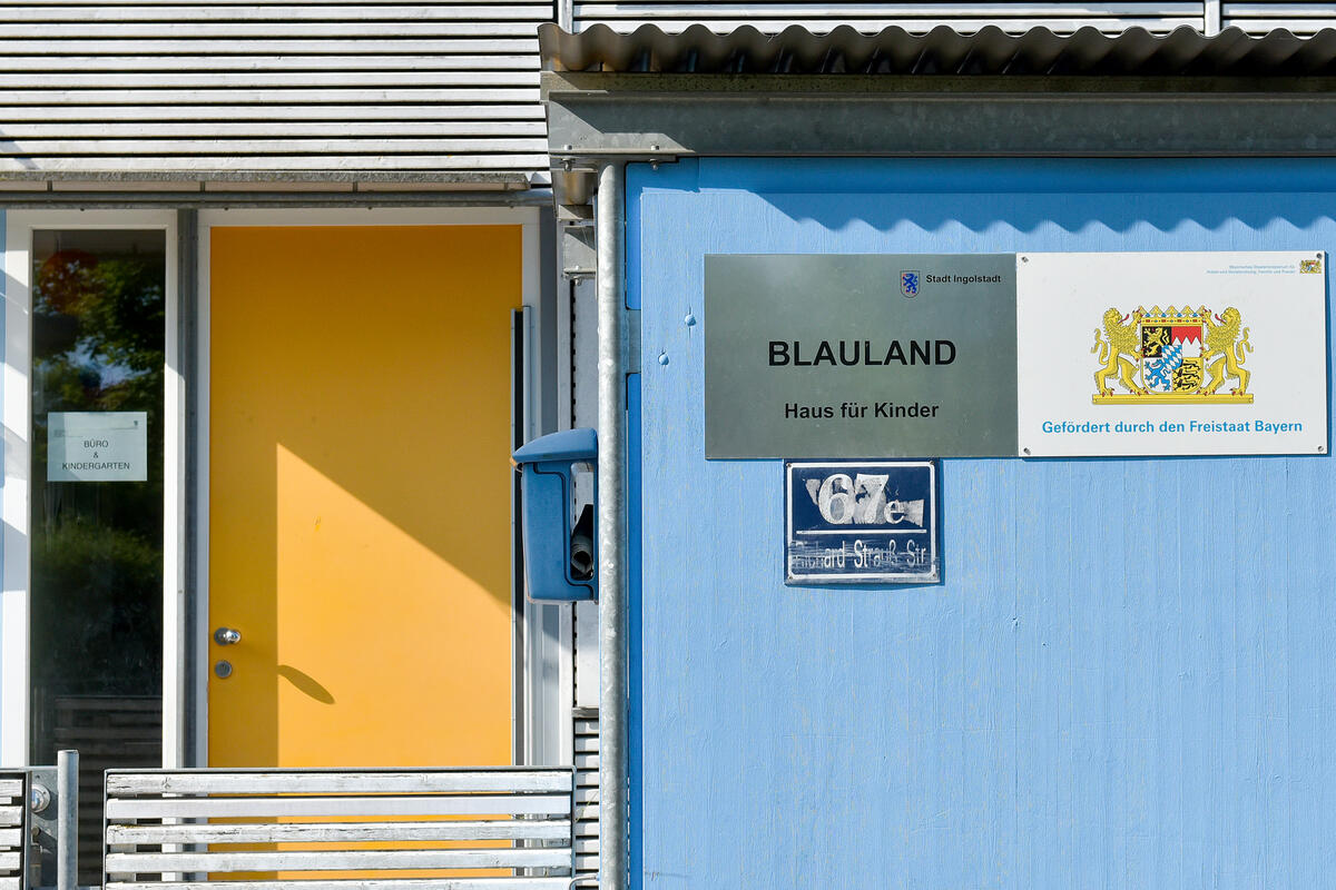 Kita Blauland in der Richard-Strauss-Stra&szlig;e 67e