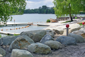 Bild vergr&ouml;&szlig;ern: Der Donauwurm am Baggersee