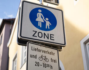 Fu&szlig;g&auml;ngerzone