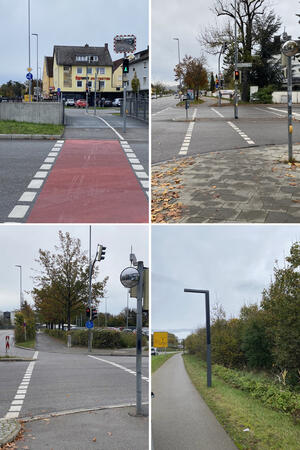 Verbesserungsma&szlig;nahmen an der Ettinger Stra&szlig;e