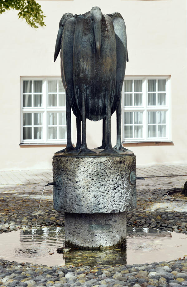 Marabubrunnen bei der Hohen Schule