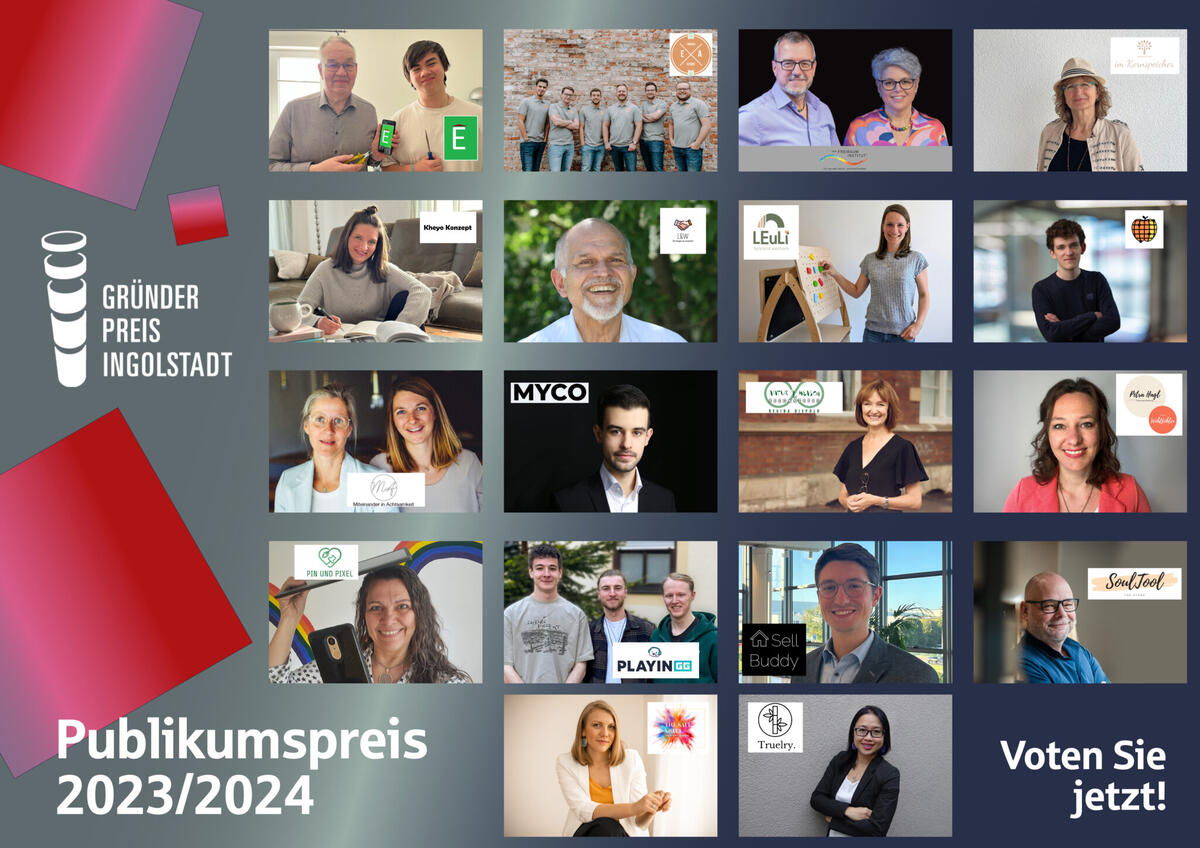 Publikumspreis Gr&uuml;nderpreis Ingolstadt