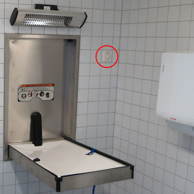 Bild vergr&ouml;&szlig;ern: Wickelm&ouml;glichkeit im Sozialen Rathaus