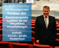 Bild vergr&ouml;&szlig;ern: Oberb&uuml;rgermeister Dr. L&ouml;sel im Theater