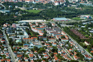 Bild vergr&ouml;&szlig;ern: Luftaufnahme Augustinviertel 2005