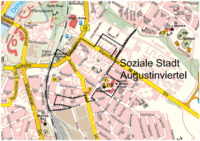 Bild vergr&ouml;&szlig;ern: Sanierungsgebiet Augustinviertel
