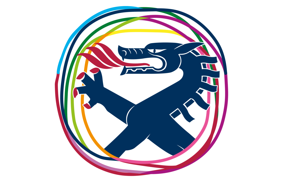 Logo des B&uuml;ndnisses f&uuml;r Demokratie, Vielfalt und Toleranz - png
